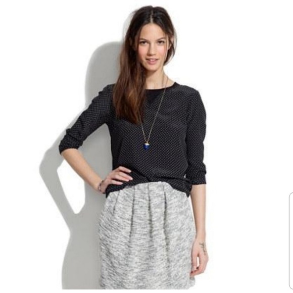 Madewell Silk Top Extra Small - Picture 2 of 8